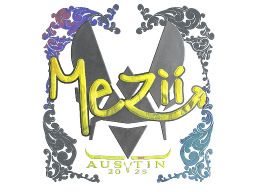 Sticker | mezii (Holo) | Austin 2025