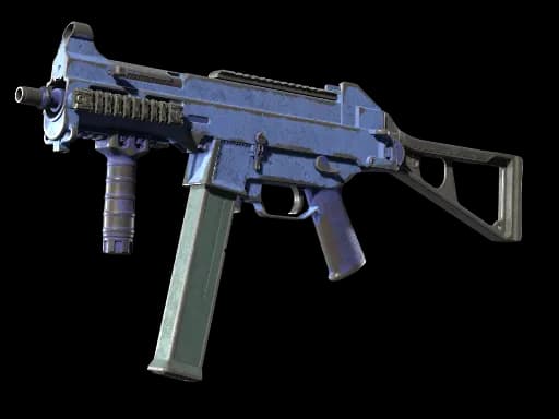 Souvenir UMP-45 | Indigo (Battle-Scarred)