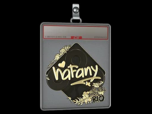 Sticker Slab | nafany (Gold) | Rio 2022