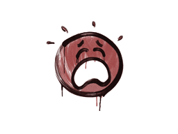 Sealed Graffiti | QQ (Blood Red)