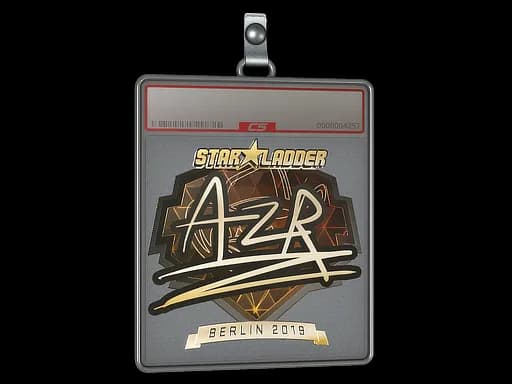 Sticker Slab | AZR (Gold) | Berlin 2019