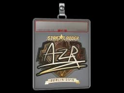 Sticker Slab | AZR (Gold) | Berlin 2019