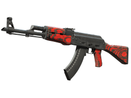StatTrak™ AK-47 | Red Laminate (Well-Worn)