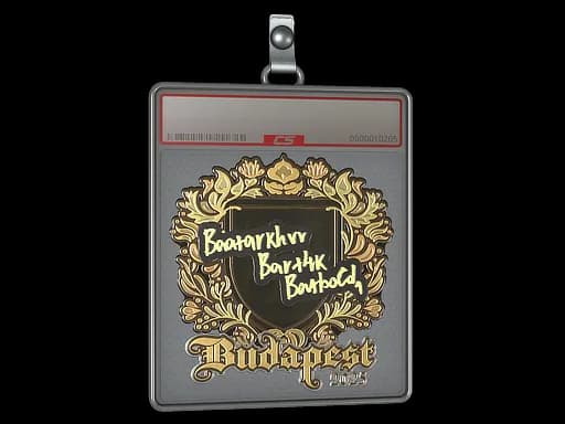 Sticker Slab | Bart4k (Gold) | Budapest 2025