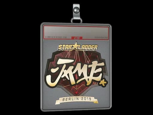 Sticker Slab | Jame (Gold) | Berlin 2019