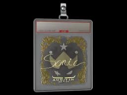 Sticker Slab | Sonic (Gold) | Austin 2025