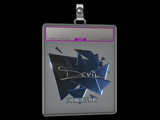 Sticker Slab | DEVIL (Foil) | Cologne 2016