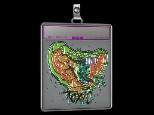 Sticker Slab | Toxic (Foil)
