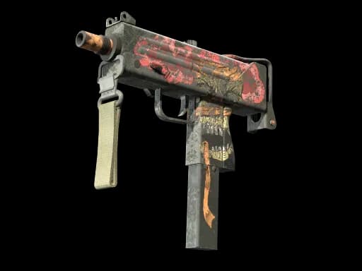 MAC-10 | Curse (Battle-Scarred)