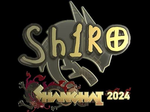 Sticker | sh1ro (Gold) | Shanghai 2024