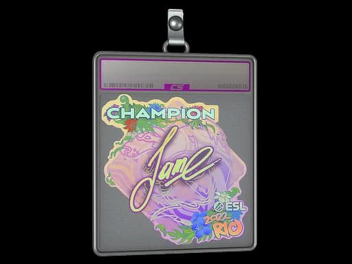 Sticker Slab | Jame (Holo, Champion) | Rio 2022