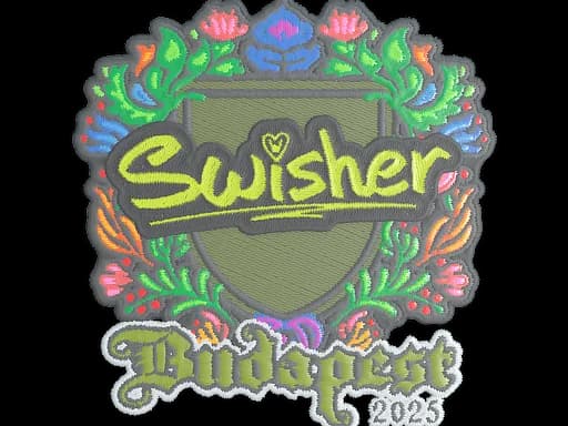 Sticker | Swisher (Embroidered) | Budapest 2025