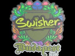 Sticker | Swisher (Embroidered) | Budapest 2025