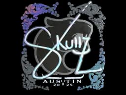 Sticker | skullz (Holo) | Austin 2025