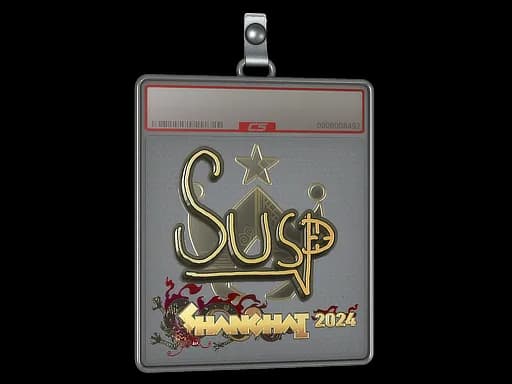 Sticker Slab | susp (Gold) | Shanghai 2024