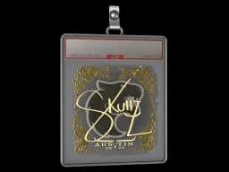 Sticker Slab | skullz (Gold) | Austin 2025