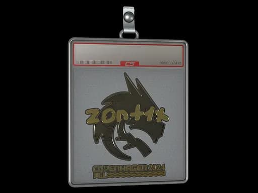 Sticker Slab | zont1x (Gold) | Copenhagen 2024