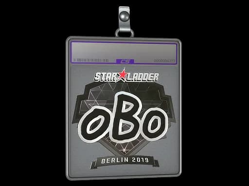 Sticker Slab | oBo (Foil) | Berlin 2019