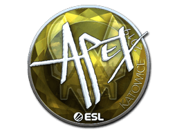 Sticker | apEX (Foil) | Katowice 2019