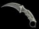 ★ Karambit | Black Laminate CS2 skin