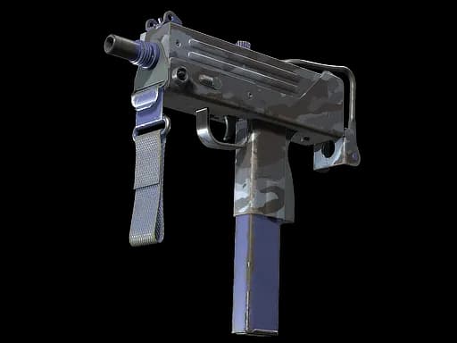 MAC-10 | Storm Camo (Well-Worn)