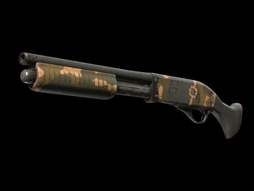 Sawed-Off | Black Sand (Battle-Scarred)