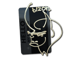 Sticker | Hello PP-Bizon (Gold)