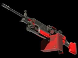 StatTrak™ M249 | System Lock (Well-Worn)