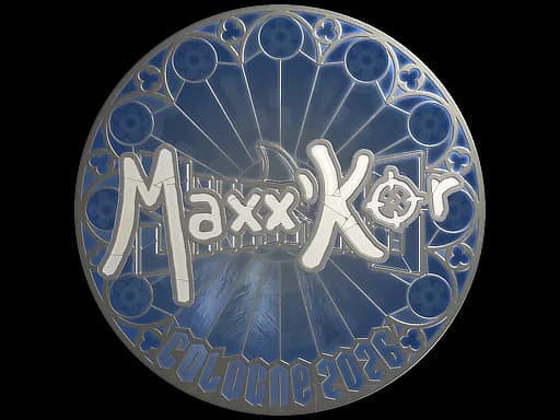 Sticker | maxxkor (Foil) | Cologne 2026