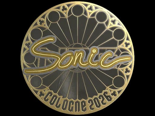 Sticker | Sonic (Gold) | Cologne 2026