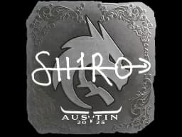 Sticker | sh1ro (Foil) | Austin 2025