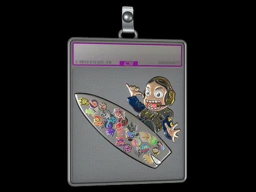 Sticker Slab | Sticker Bomb Surf Ava (Foil)