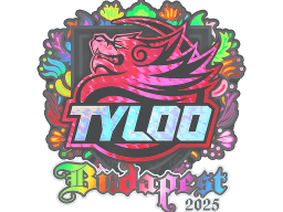 Sticker | TYLOO (Holo) | Budapest 2025