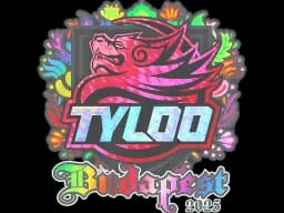 Sticker | TYLOO (Holo) | Budapest 2025