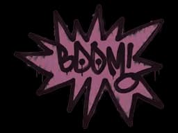 Sealed Graffiti | BOOM (Princess Pink)
