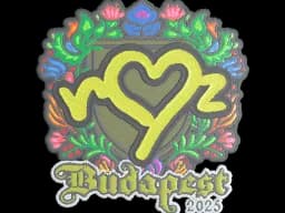 Sticker | ropz (Embroidered) | Budapest 2025