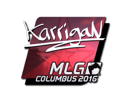 Sticker | karrigan (Foil) | MLG Columbus 2016