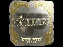 Sticker | biguzera (Gold) | Austin 2025