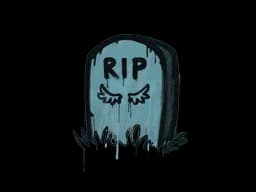 Sealed Graffiti | Tombstone (Wire Blue)