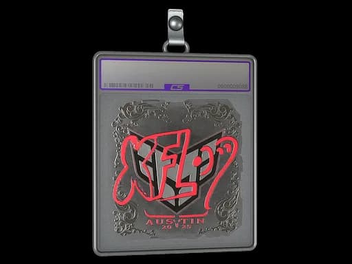 Sticker Slab | xfl0ud (Foil) | Austin 2025