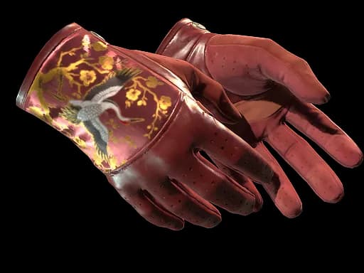 ★ Driver Gloves | Brocade Crane (Field-Tested)