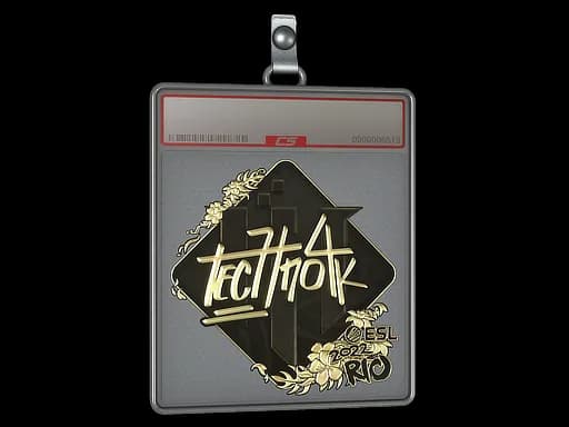 Sticker Slab | Techno4K (Gold) | Rio 2022