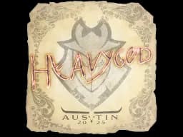 Sticker | Heavygod | Austin 2025