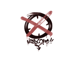 Sealed Graffiti | Noscope (Blood Red)