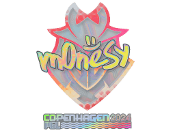 Sticker | m0NESY (Holo) | Copenhagen 2024