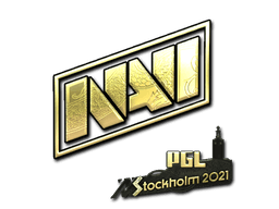 Sticker | Natus Vincere (Gold) | Stockholm 2021