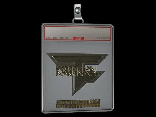 Sticker Slab | karrigan (Gold) | Copenhagen 2024