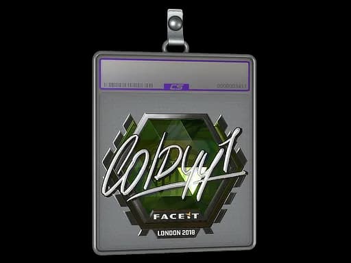 Sticker Slab | COLDYY1 (Foil) | London 2018