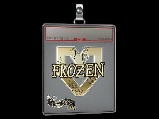 Sticker Slab | frozen (Gold) | Paris 2023