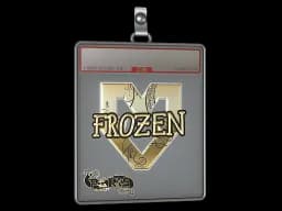 Sticker Slab | frozen (Gold) | Paris 2023